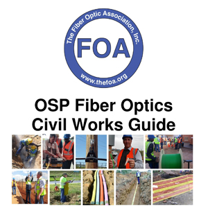 Foto El Grupo COFITEL ofrece los manuales de fibra óptica de la FOA.